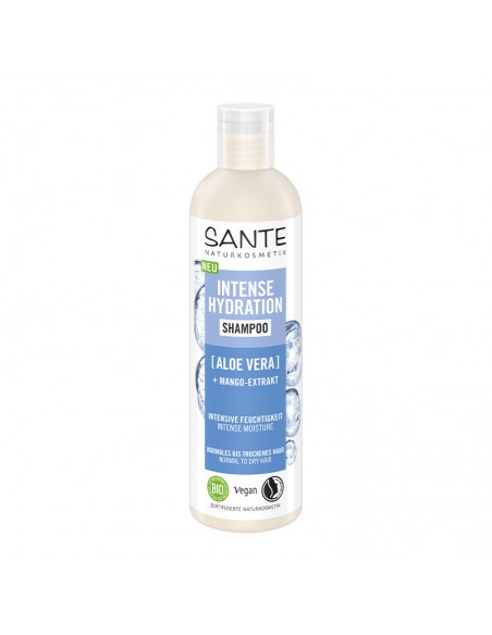 Champú natural hidratación intensa aloe vera Bio Sante