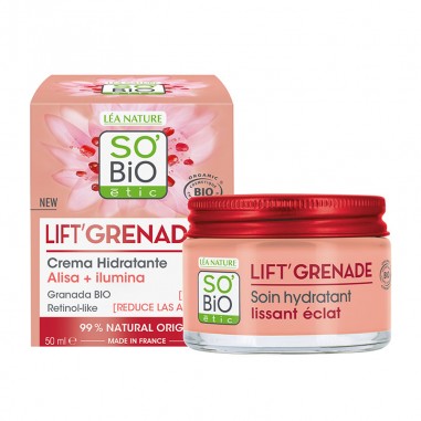 Crema hidratante lift’ grenade retinol-like So’bio