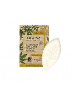 Champú sólido cañamo y sauco Logona