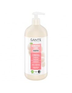 Champú Sante Sensitive con probióticos naturales 950 ml para cuero cabelludo sensible.