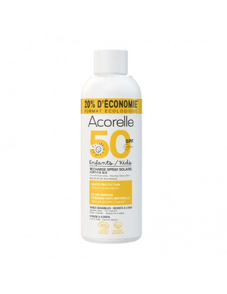 Recàrrega esprai solar infantil SPF 50 Acorelle