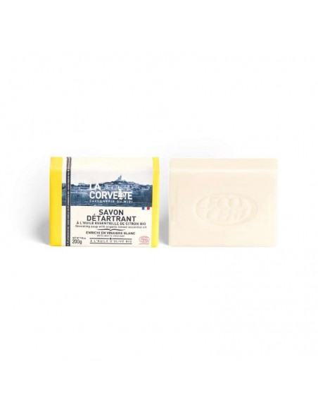 Jabón sólido descalcificante limón & vinagre blanco La Corvette
