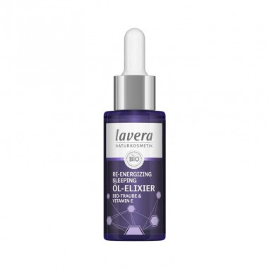 Aceite elixir sleeping reparador uva Bio y vitamina E lavera