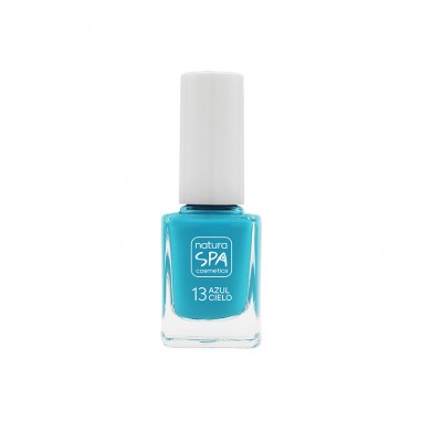 Esmalte uñas13 azul cielo NaturaSPA Cosmetics