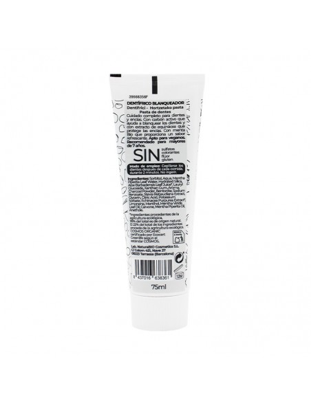 Pasta de dientes blanqueadora menta y BIO Pasta de dientes blanqueadora menta y BIO