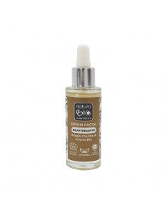 Sérum facial Reafirmante natural disponible en NaturaBIO Cosmetics, tienda online de cosmética natural certificada.