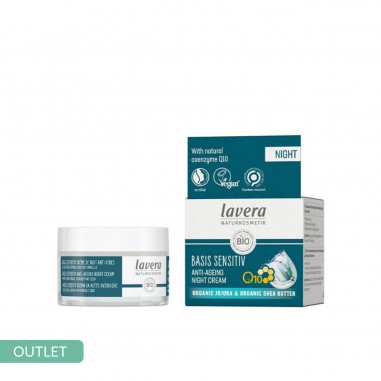 (cad 6/25) Crema noche Q10 Basis Sensitiv lavera