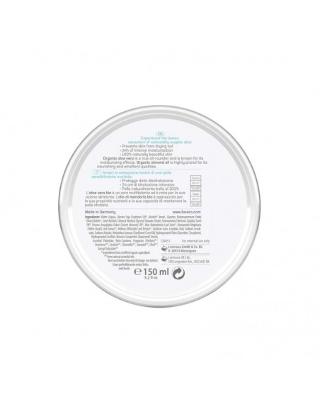 Parte posterior donde sale el Inci del producto.