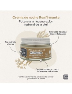 Crema de noche reafirmante hinojo de NaturaBIO Cosmetics 2