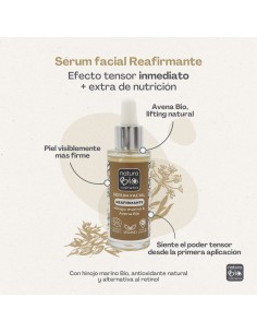 Sérum facial Reafirmante natural disponible en NaturaBIO Cosmetics, tienda online de cosmética natural certificada. 2