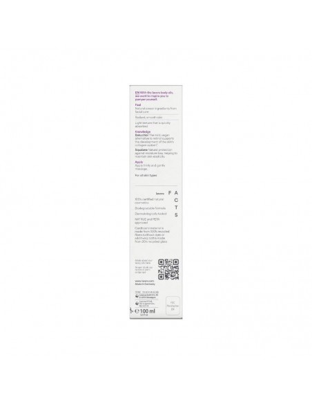 Oli de bellesa reafirmant bakuchiol & escualà lavera