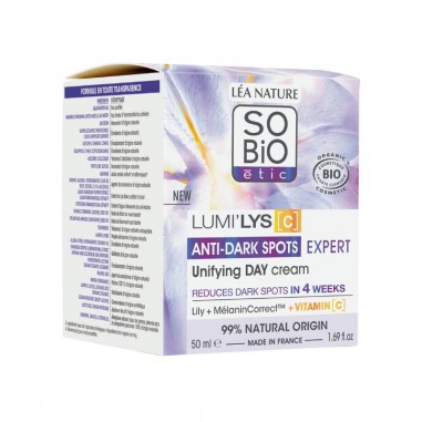 Crema Día Lumi'lys [C] So’BiO: Tratamiento Antimanchas