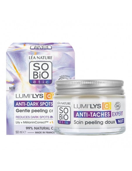 Crema noche peeling lum'lys (C) antimanchas expert So’BiO