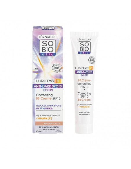 Crema BB spf 10 lumi'lys [C] antimanchas expert So’BiO