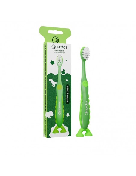 Estuche rojo higiene bucal niños NaturaBIO Cosmetics