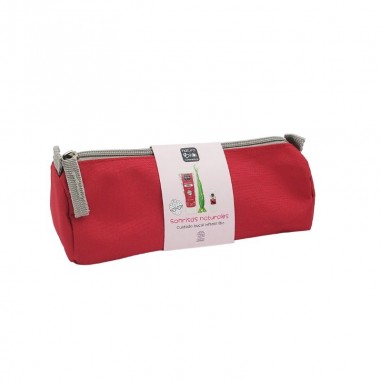 Estuche rojo higiene bucal niños... Estuche rojo higiene bucal niños...