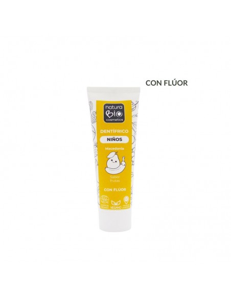 Estuche naranja higiene bucal niños NaturaBIO Cosmetics