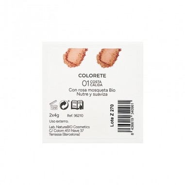 Colorete dúo 01 Costa Cálida... Colorete dúo 01 Costa Cálida...