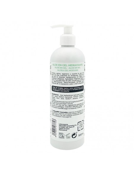 Aloe vera en gel hidratante NaturaBIO Cosmetics