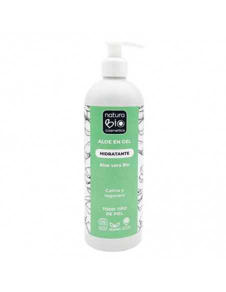 Aloe vera en gel hidratante NaturaBIO Cosmetics
