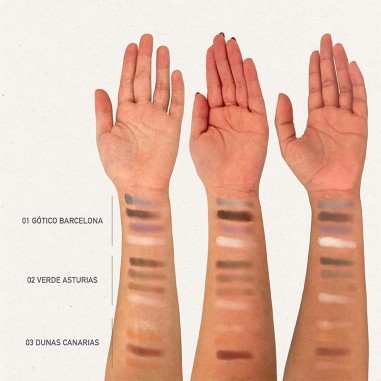 Sombra ojos 4 colores 01 Gótico...