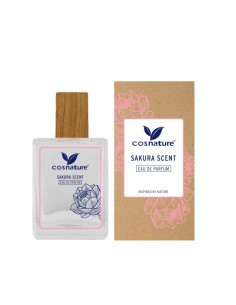 Eau de Parfum Sakura Scent Cosnature: una fragancia floral y delicada que envuelve tus sentidos con frescura natural.