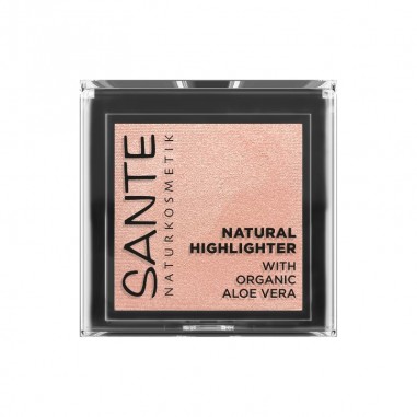 Iluminador natural 02 glowy rose Sante
