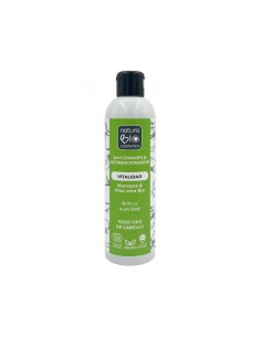 Champú & Acondicionador 2 en 1 Vitalidad Aloe Manzana NaturaBIO Cosmetics