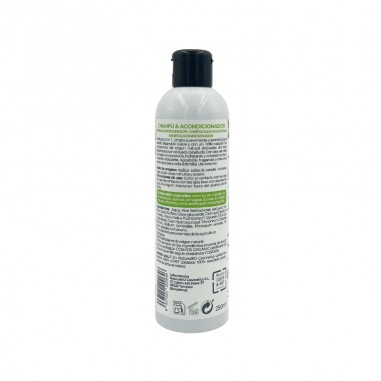 Ingredientes naturales del Champú & Acondicionador 2 en 1 Vitalidad Aloe Manzana NaturaBIO Cosmetics