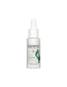 Contorno de ojos crema Barrier Balance lavera con prebióticos y té verde Bio, envase blanco con caja verde claro. 2