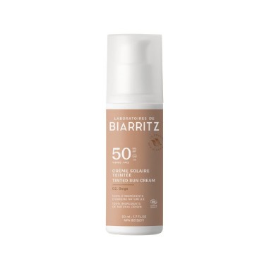 Protección solar facial color Beige SPF 50 Laboratoires de Biarritz
