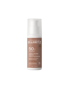Protección solar facial color Dorado SPF 50 Laboratoires de Biarritz