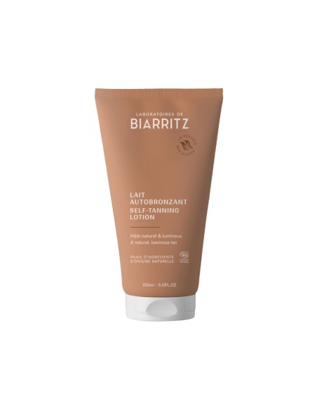 Loción Autobronceadora Hidratante Alga Maris, proporciona una piel bronceada durante todo el año.