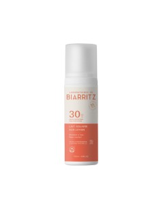 Leche Solar Cara & Cuerpo Spf30, con principios activos naturales que protegen la piel seca o sensible.