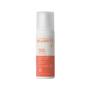 Leche Solar Cara & Cuerpo Spf50, ofrece una protección total para piel seca o sensible.