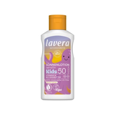 Loció solar Sensitiv Nens SPF 50 lavera