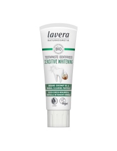 Dentífrico blanqueador Sensitive coco & flúor lavera