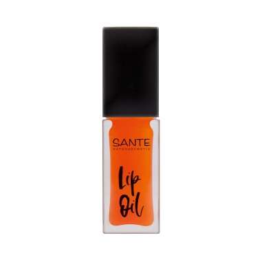 Aceite Labial 02 Orange de Sante - Hidratación y brillo con un toque de color naranja