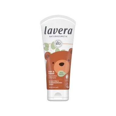 Gel de ducha & champú bebes & niños lavera
