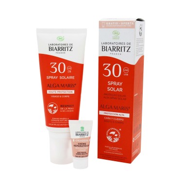 Protección solar natural spray cara y cuerpo SPF 30 Laboratoires de Biarritz