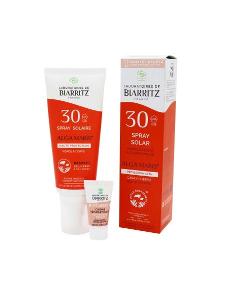 Protección solar natural spray cara y cuerpo SPF 30 Laboratoires de Biarritz
