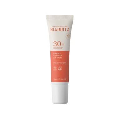 Bálsamo labial protector SPF 30 cuidado natural sol
