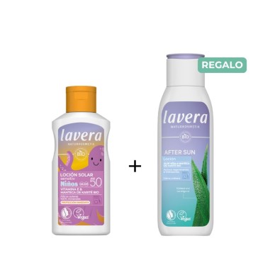 Pack loción solar sensitiv niños SPF 50+ + Regalo After sun