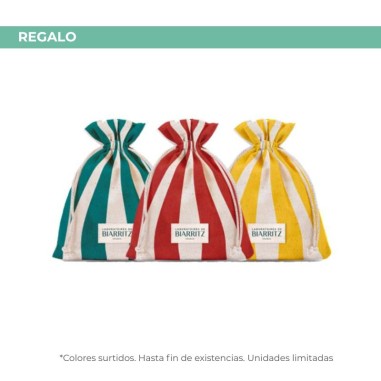 BOLSA ALGODON ORGANICO AZUL
