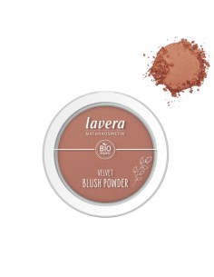 Colorete polvo Velvet 03 terracota nude lavera