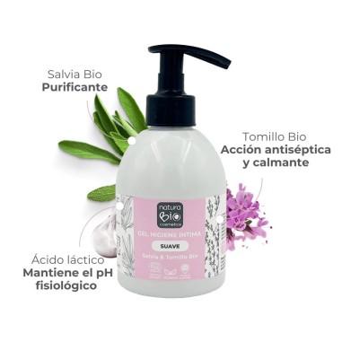 Gel higiene intima salvia & tomillo BIO NaturaBIO Cosmetics