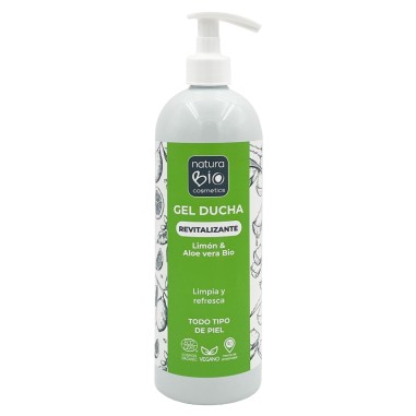 Gel de ducha revitalizante aloe vera BIO NaturaBIO Cosmetics