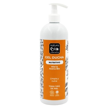 Gel de ducha Nutritivo miel y avena Bio