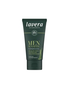 Crema facial hidratante Men Sensitiv Lavera para piel sensible