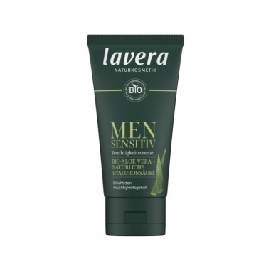 Crema facial hidratante Men Sensitiv Lavera para piel sensible
